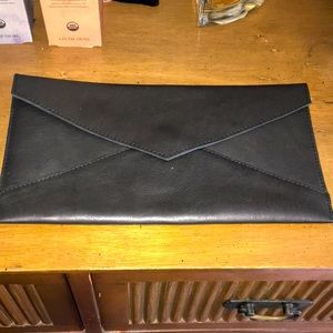 ✅Leather thin handbag